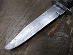 Vtg Imperial USA Fixed Blade Hunting Knife Dagger Bakelite Handle 4.75" Blade