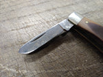 Vtg Schrade 340T Old Timer Folding Pocket Knife 3 Blade 5.5 inch Stockman USA