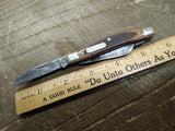 Vtg Schrade 340T Old Timer Folding Pocket Knife 3 Blade 5.5 inch Stockman USA