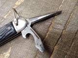 Vtg Colonial Prov USA Solder Seal Multi Function Folding Pocket Knife 4 Blade