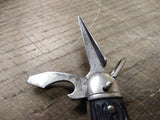 Vtg Colonial Prov USA Solder Seal Multi Function Folding Pocket Knife 4 Blade