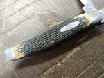 Vtg Imperial Diamond Edge 352 Folding Pocket Knife Stainless 2 Blades USA Repair