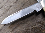 Vtg Imperial Diamond Edge 352 Folding Pocket Knife Stainless 2 Blades USA Repair