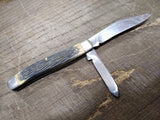 Vtg Imperial Diamond Edge 352 Folding Pocket Knife Stainless 2 Blades USA Repair