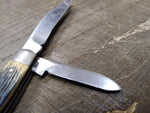 Vtg Imperial Diamond Edge 352 Folding Pocket Knife Stainless 2 Blades USA Repair