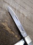 Vtg Frost Folding Pocket Knife German Stainless Steel 2 Blades 5.25" Great Shape