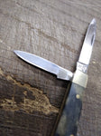 Vtg Frost Folding Pocket Knife German Stainless Steel 2 Blades 5.25" Great Shape