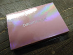 Vtg Diamonique Rose Gold Over 925 Sterling Pave Crystal 20" Necklace w/Box Nice!
