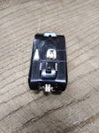Vtg AFX Aurora HO Scale Slot Car Black Can Am Shadow Works Good!