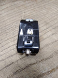 Vtg AFX Aurora HO Scale Slot Car Black Can Am Shadow Works Good!