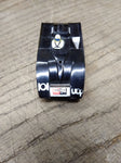 Vtg AFX Aurora HO Scale Slot Car Black Can Am Shadow Works Good!