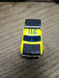 Vtg AFX Aurora HO Scale Slot Car Datsun #211 Baja Yellow Pick Up Truck Works!