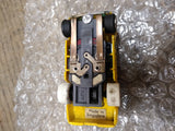 Vtg AFX Aurora HO Scale Slot Car Datsun #211 Baja Yellow Pick Up Truck Works!