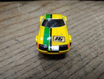 Vtg HO Scale Aurora AFX G Plus #16 Ferrari Daytona Slot Car Singapore Works