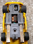 Vtg HO Scale Aurora AFX G Plus #16 Ferrari Daytona Slot Car Singapore Works