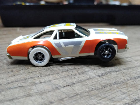 Vtg HO Scale Aurora AFX 1975 #17 427 Chevrolet Chevelle Slot Car Singapore Works