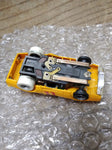 Vtg HO Scale Aurora AFX 1970 Dodge Charger Slot Car Yellow #11 Mopar Works!