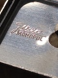 Vtg Ibelo Monopol 925 Sterling Table Lighter Scroll Design Germany Sparks Nice!!