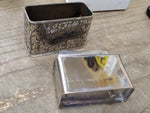 Vtg Ibelo Monopol 925 Sterling Table Lighter Scroll Design Germany Sparks Nice!!