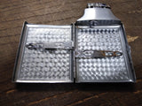 Vtg Ronson Mastercase Pocket Cigarette Case and Lighter USA Striker Works Good!!