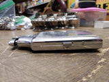 Vtg Ronson Mastercase Pocket Cigarette Case and Lighter USA Striker Works Good!!