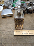 Vtg Ibelo Monopol 925 Sterling Table Lighter Scroll Design Germany Sparks Nice!!