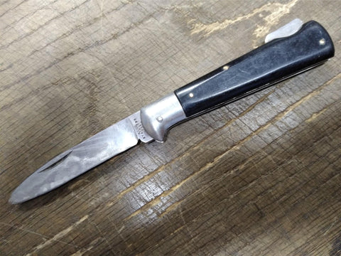 Vtg G.C. CO. Stainless 244 Folding Pocket Knife 3.5" Blade Bakelite Handle Japan