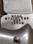 Vtg G.C. CO. Stainless 244 Folding Pocket Knife 3.5" Blade Bakelite Handle Japan