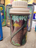 Vtg Chuck Connors Tin Lunch Box King Seeley 1968 Cowboy In Africa w/Thermos Nice