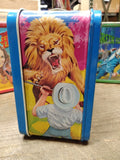 Vtg Chuck Connors Tin Lunch Box King Seeley 1968 Cowboy In Africa w/Thermos Nice