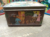 Vtg 1960's Aladdin Industries Bonanza Tin Lunchbox Western TV Series Collectable