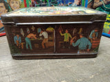 Vtg 1960's Aladdin Industries Bonanza Tin Lunchbox Western TV Series Collectable