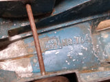 Vtg 1930's Manoil No. 704 Diecast Metal Coupe Blue & Red Original