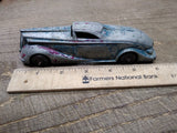Vtg 1930's Manoil No. 704 Diecast Metal Coupe Blue & Red Original