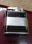 Vtg Ronson Viking Compressed Fuel Art Deco Cigarette Lighter Initials BMS w/Box!