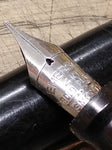 Vtg Emerson 14K Gold Plated Smooth Nib Fountain Pen Made In USA