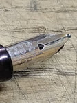 Vtg Aikin Lambert Co Vis-O-Pen Fountain Pen Iridium Point Nib Made In USA