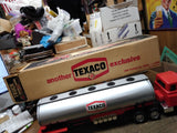 Vtg Park Plastics 1970's Texaco Gasoline Tanker Truck Semi Promotional Toy w/Box