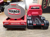Vtg Park Plastics 1970's Texaco Gasoline Tanker Truck Semi Promotional Toy w/Box