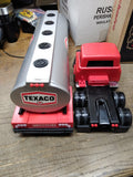 Vtg Park Plastics 1970's Texaco Gasoline Tanker Truck Semi Promotional Toy w/Box