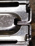 Vtg 1970's Schick Krona Silver Tip TTO Double Edge Safety Razor Nice Shape!
