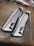 Vtg 2 Pc Lot Sony ICB 1000W 500mW Transciever 4' 9" Antenna Walkie Talkie Works!
