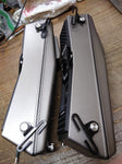 Vtg 2 Pc Lot Sony ICB 1000W 500mW Transciever 4' 9" Antenna Walkie Talkie Works!