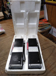 Vtg 2 Pc Lot Granada Super 6 Transistor Walkie Talkie 40" Antenna w/Box Working!