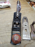 Vtg Unbranded Defiance? C115 USA 9 in Wood Plane Red Handle Smooth Bottom Repair