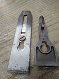 Vtg Unbranded Defiance? C115 USA 9 in Wood Plane Red Handle Smooth Bottom Repair