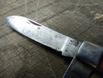 Vtg Boker Tree Brand 9229 USA Electricians Pocket Knife 2 Blades 6.5" Nice Shape