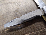 Vtg Boker Tree Brand 9229 USA Electricians Pocket Knife 2 Blades 6.5" Nice Shape