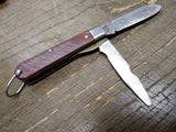 Vtg Boker Tree Brand 9229 USA Electricians Pocket Knife 2 Blades 6.5" Nice Shape