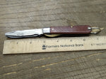 Vtg Boker Tree Brand 9229 USA Electricians Pocket Knife 2 Blades 6.5" Nice Shape